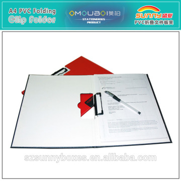 School Stationery A4 Metal Clip Board File Folder With Hanging Hook