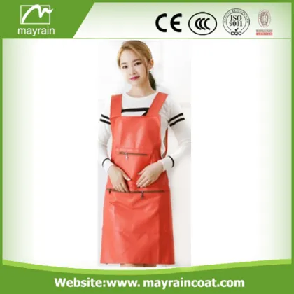 Black Adjusted PU Apron