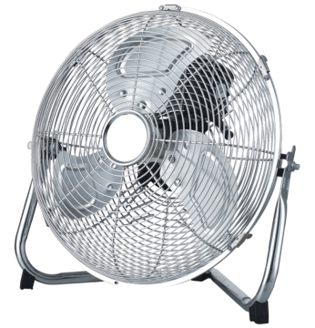 Hohe Effizienz 12 '' Geschwindigkeit Metallbodenventilator