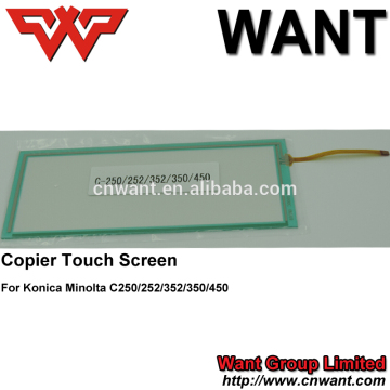 Copier parts for Konica Minolta Bizhub C352 C351 C252 touch screen touch panel