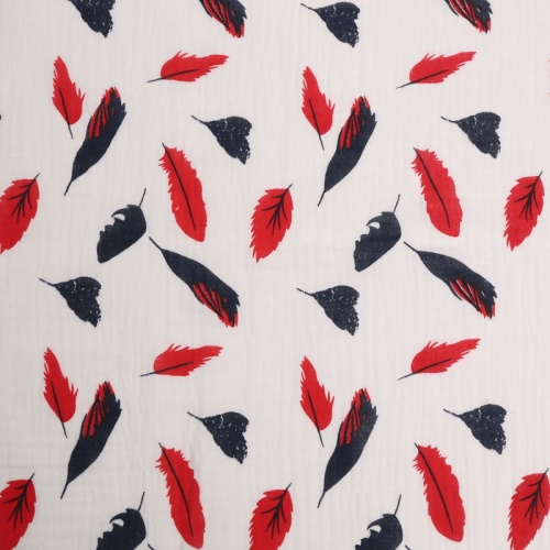 New Products For Chirdren Cotton Gauze Printed Fabric
