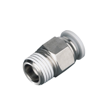 Pneumatic Connector Fittings 4mm-12mm 1/8\" 1/4\" 3/8\" 1/2\" Thread Male Straight Air Fittings