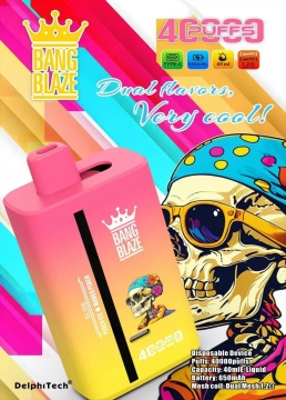 Bang Blaze 20000Puffs Crystal Ecig Ehookah Disposable Vape