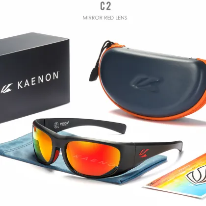 KAENON KN0110 Polarized Sunglasses - Men's Outdoor Sports Eyewear