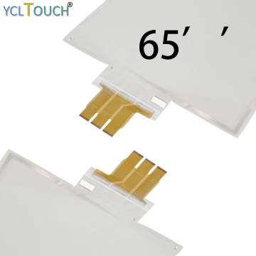 65 inch waterproof capacitive multi touch foil