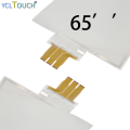 Foil multi-touches capacitif imperméable de 65 pouces