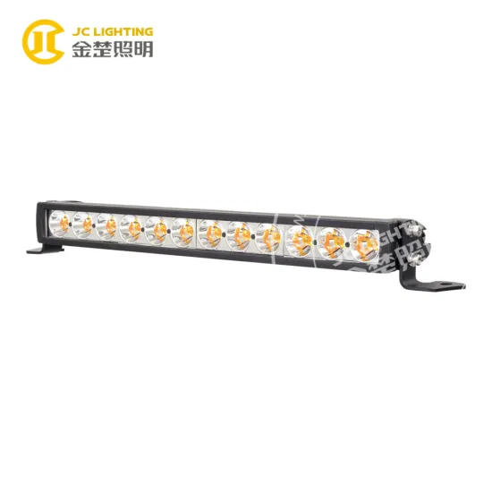 New design 60w amber led offroad light bar for 4WD,SUV,ATV,jeep,forklift,tractor