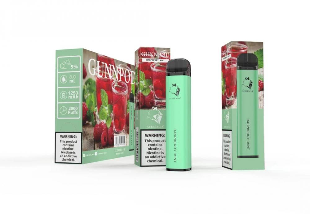 Vape Pen Fruit Flavor Gunpod E Cigarette Vaporizador 2000puff Disposable Vaporizer Webp Jpg