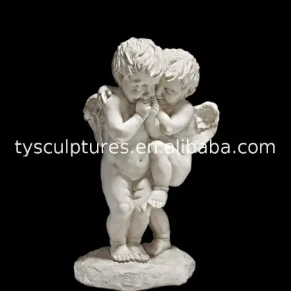 Wholesale stone little sleeping angel statue sculpture