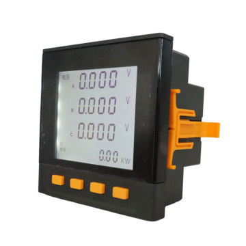PD6003E-9SYD GGD 다기능 와트 시간 미터 80x80mm 3 상 와트 시간 미터