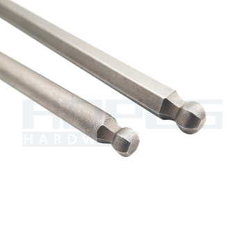 Bits d'outils électriques pneumatiques: Bits de tournevis à tête de bille hexagonale S2 personnalisés (800, 801, 802) - tige 4/5 / 6 mm, hex