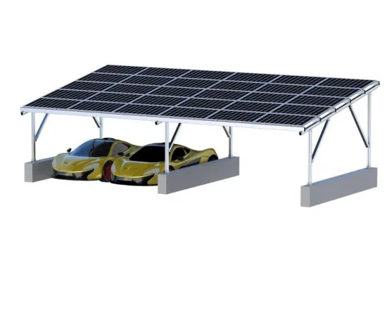 Custom Ground Mounted Carbon Steel Solar Carport
