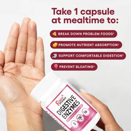 Digestive Enzymes Supplement with Multi Enzymes