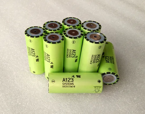 3.3V 2500mAh 30c A123 LiFePO4 Battery