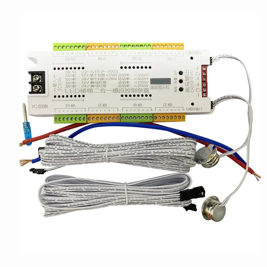 Automatic Motion Sensor Stair Lighting System Controller for 32 Steps with LED Light Control