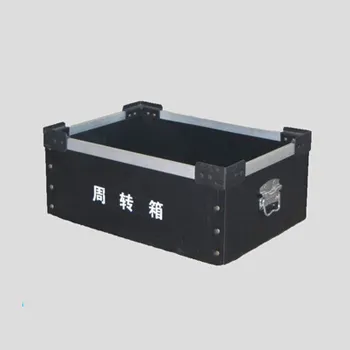 Rivet connecting hollow board box