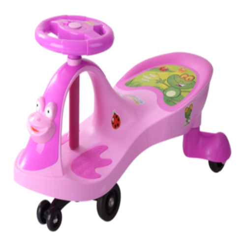 Лягушка Shape Child Swing Car Открытый Twist Car