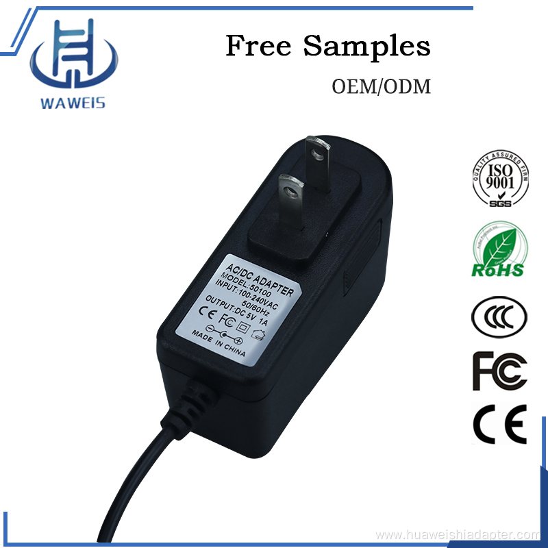 5v 1a power adapter for electrical equipment