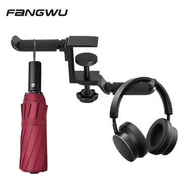 Aluminum Alloy Double Earphone Headset Stand for Gaming Headphone Desktop Mount