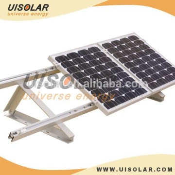 Flat Concret Roof Aluminum Triangle Solar Mounting