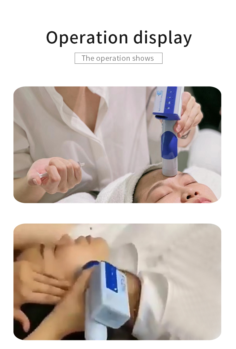 Deep skin hydration machine
