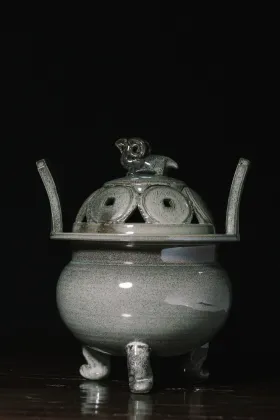 Antique Kiln Changing Glaze Aromatherapy Furnace