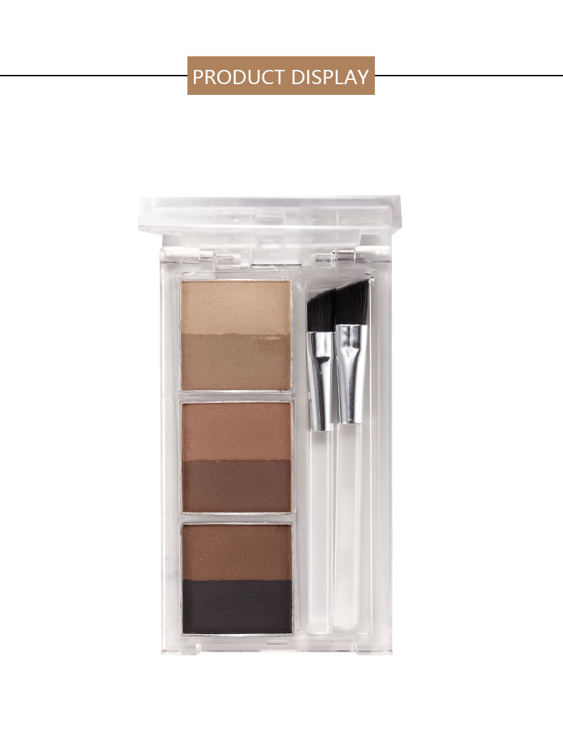 Easy Breezy Brow Powder Kit Eyebrow Tint Private Label 6 Colors Eyebrow Powder
