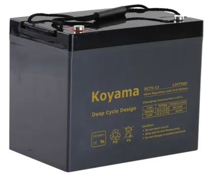 Deep Cycle Battery 12V75ah for Recreational Equipment