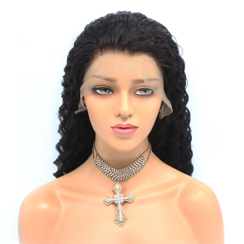 Natural Wholesale Brazilian 100% Human Swiss HD Transparent 13x4 5X5 Lace Glueless Raw Virgin Remy Hair Wigs for Black Women