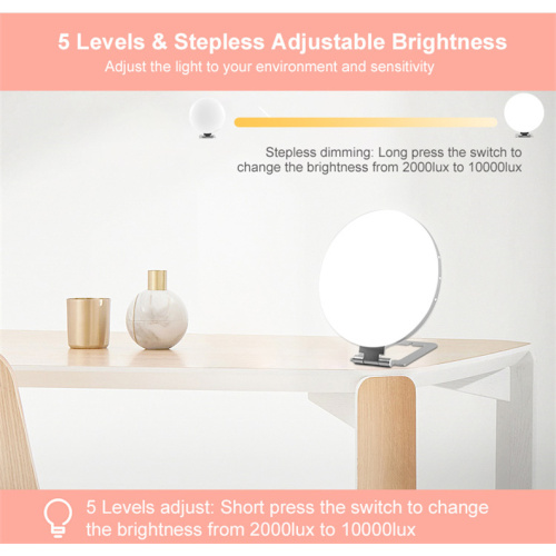 Suron Portable Natural Sunlight Daylight Sad Lamp