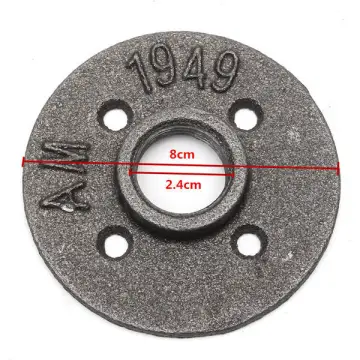 Floor flange cast iron threaded 1/2 "