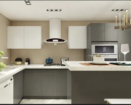 Modern American Style Kitchen Cabinets for Home Furnishing in USA