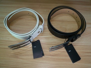 Golf Belt / Leather Belt / Belt with Ball Marker