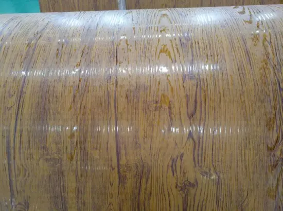 3D WOOD grain steel sheet