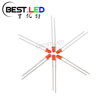 3mm Through-hole LED Red Diffused LED High Quality