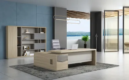 Nordic Wooden Office Furniture - High Quality Cabinet and Bookcase for Home Office Storage