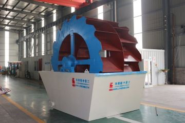 High quality mobile sand washing plant from China