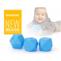 Collier à mâcher pour bébé molaires des perles de silicone