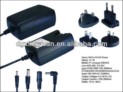 Universal ac/dc adapers