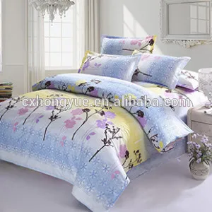 Changxing Factory 100% Polyester Brushed Pigment Printed fabric/extra wide Brushed fabric for bedding/hometex fabric