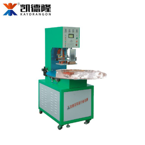 3 position round plate blister packing machine