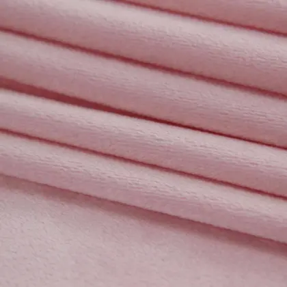 Soft Polyester Spandex Stretch Velvet Fabric for Garments