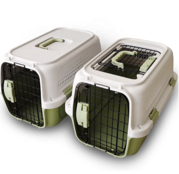 Wholesale Black Pet Travel Carrier Cage - Large Luxury Dog Crate with Wheels