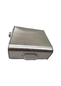 Stainless steel portable oil drum