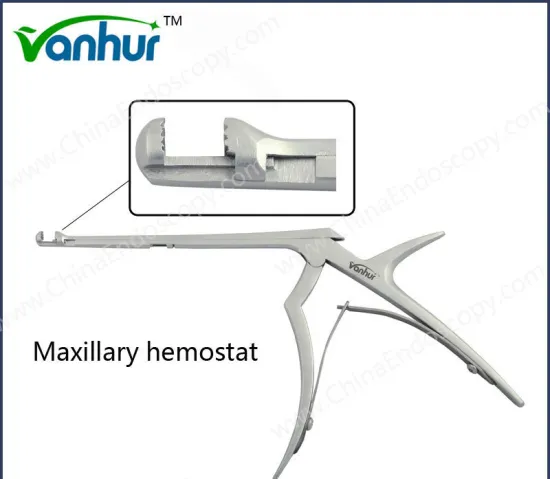 E. N. T Sinuscopy Instruments Maxillary Hemostat