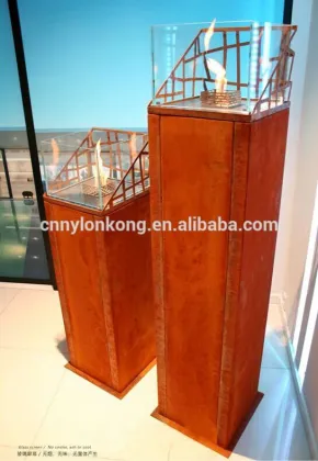 [N.L.K] BRAND high quality outdoor landscap Ethanol fireplace CE outdoor freestanding bio ethanol fireplace