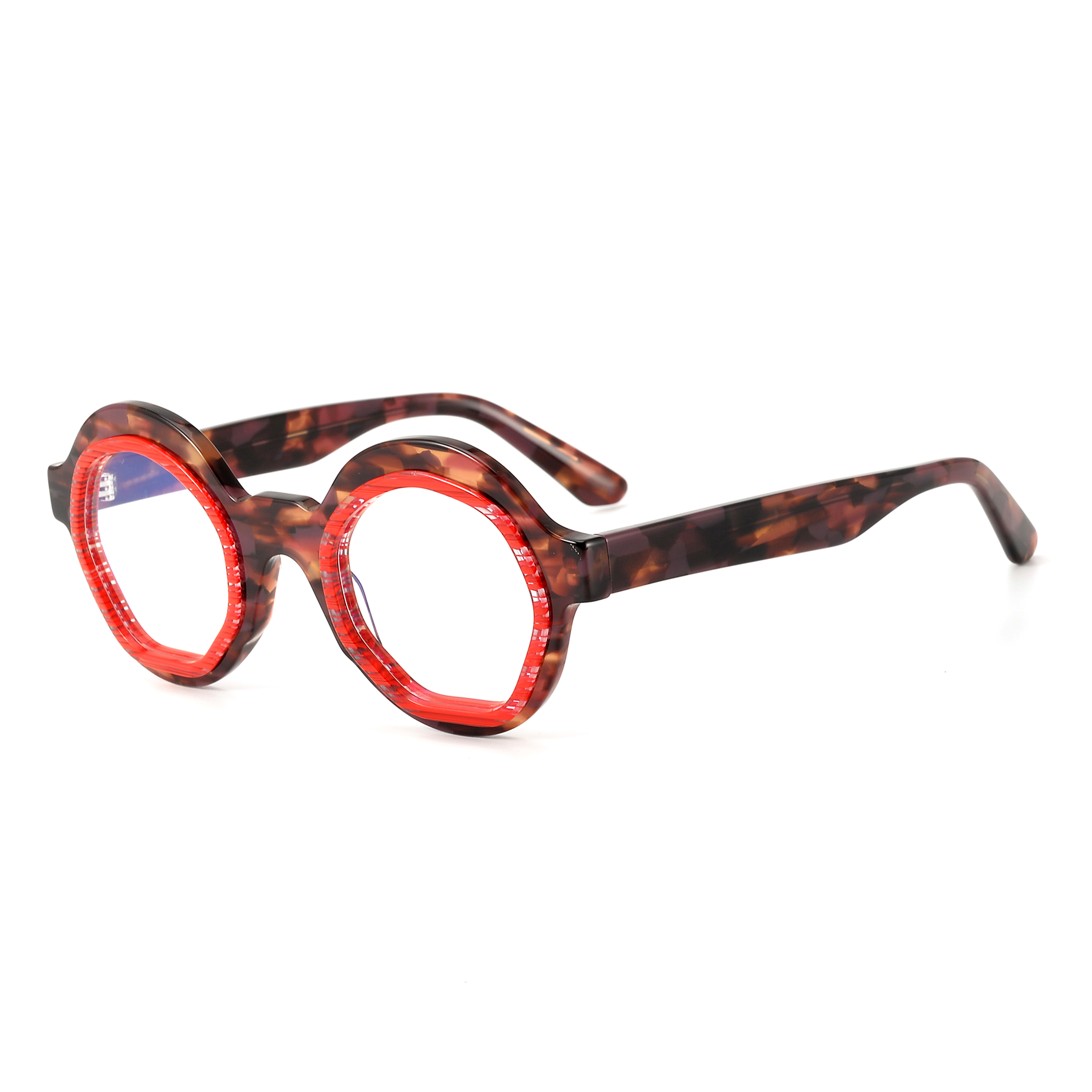 Round Lamination Acetate Glasses
