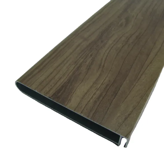 Fireproof Wood Grain Aluminum Siding and Aluminium Balcony Decking Profiles for Outdoor Use