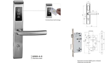 Certificate Wireless Hotel Door Security Lock