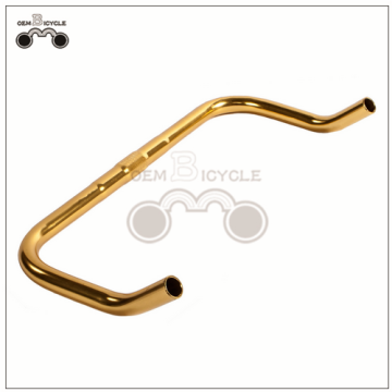 Fixed Gear Bicycle Gold Horn Bar
